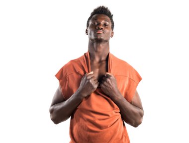 poz yakışıklı zenci