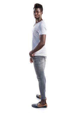 poz yakışıklı zenci