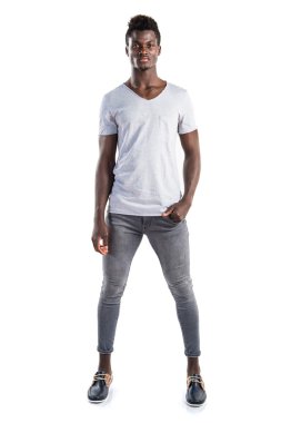 poz yakışıklı zenci