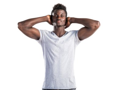 poz yakışıklı zenci