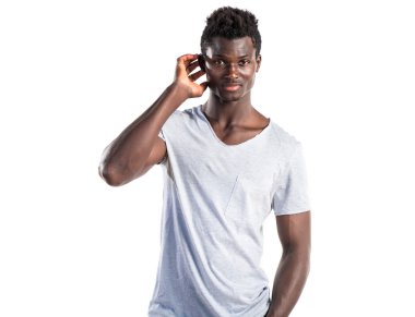 poz yakışıklı zenci