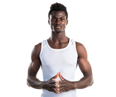 poz yakışıklı zenci