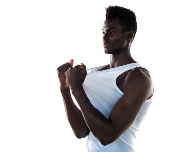 poz yakışıklı zenci