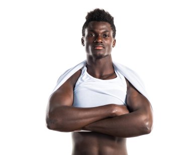 poz yakışıklı zenci