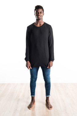 poz yakışıklı zenci