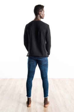 poz yakışıklı zenci