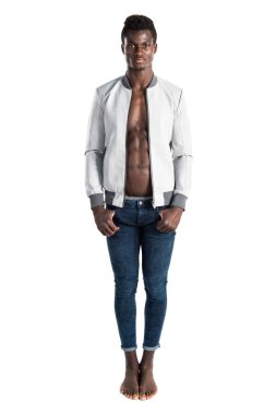 poz yakışıklı zenci