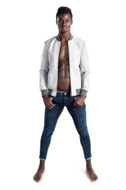 poz yakışıklı zenci