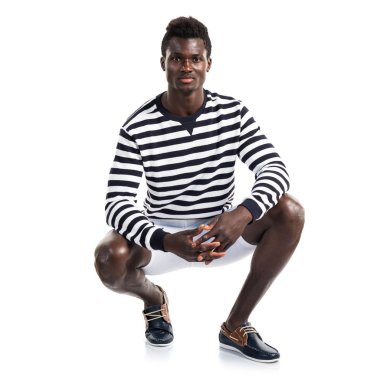 poz yakışıklı zenci