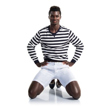 poz yakışıklı zenci