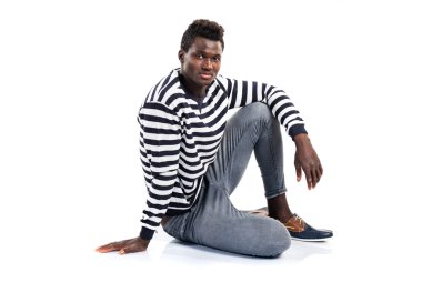 poz yakışıklı zenci