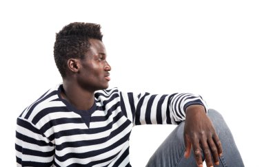 poz yakışıklı zenci