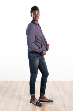 poz yakışıklı zenci