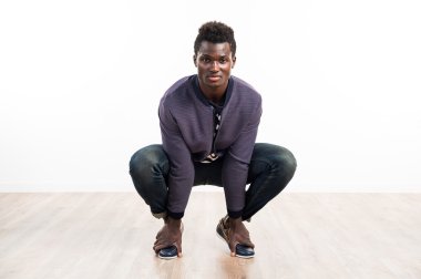 poz yakışıklı zenci