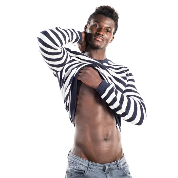 poz yakışıklı zenci