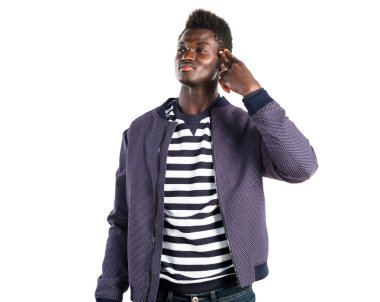 Siyah adam intihar jest yapma