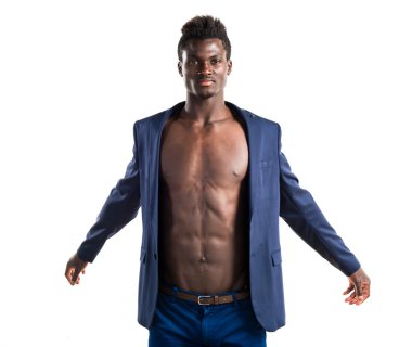 poz yakışıklı zenci