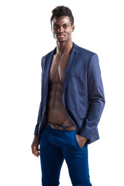 poz yakışıklı zenci