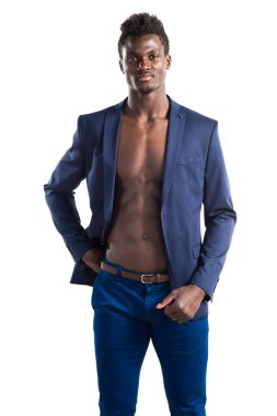 poz yakışıklı zenci