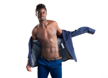 poz yakışıklı zenci