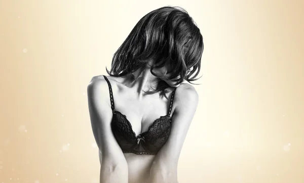 Bella donna in lingerie — Foto Stock