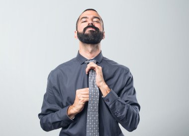 yakışıklı adam izole arka plan