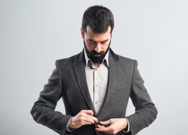 Hombre guapo sobre fondo aislado —  Fotos de Stock