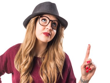 Düşünme yenilikçi genç kız