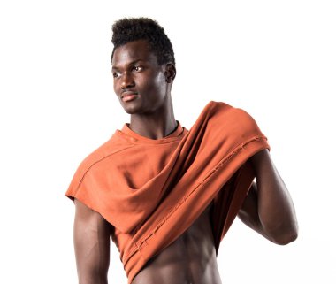 poz yakışıklı zenci