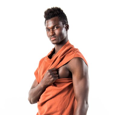 poz yakışıklı zenci