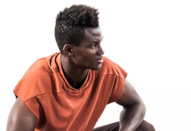 poz yakışıklı zenci