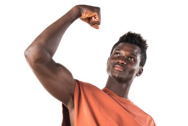 Şanslı yakışıklı siyah adam