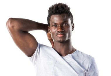 poz yakışıklı zenci