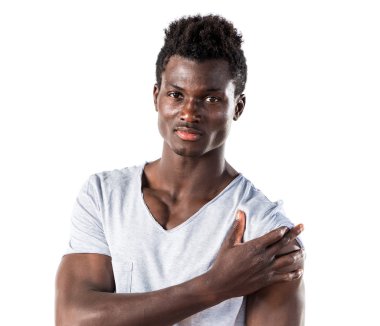 poz yakışıklı zenci