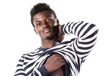 poz yakışıklı zenci