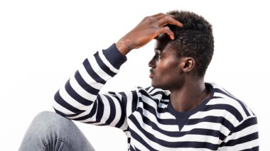 poz yakışıklı zenci