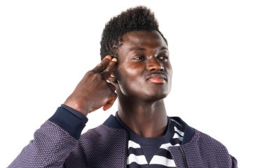 Siyah adam intihar jest yapma