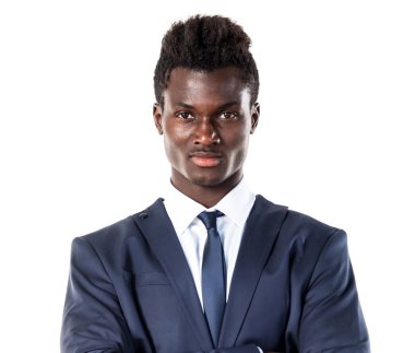 Siyah adam kollarını ile geçti