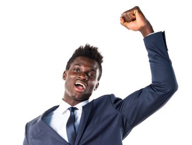 Şanslı yakışıklı siyah adam