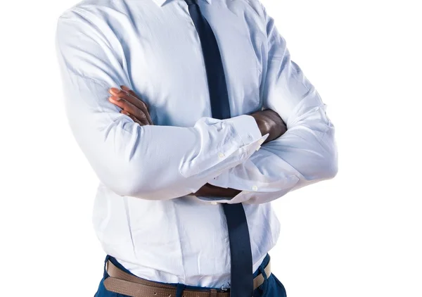 Handsome business black man — Stock Photo, Image