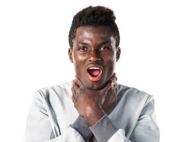 Kendini boğulan siyah adam