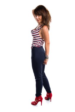 Güzel model kadın Studio