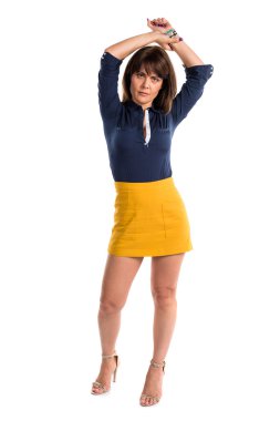 Güzel model kadın Studio