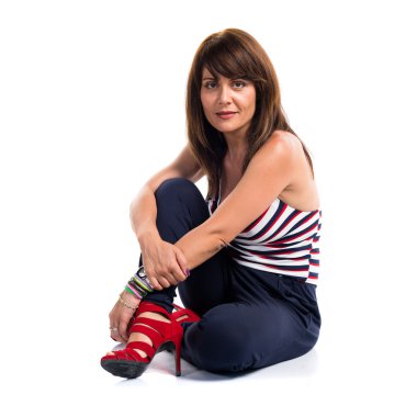 Güzel model kadın Studio