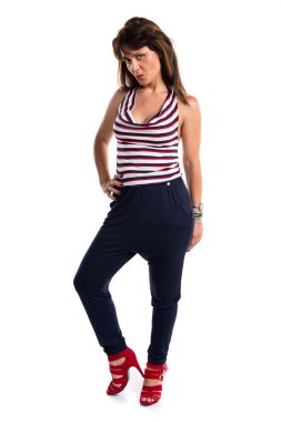 Güzel model kadın Studio