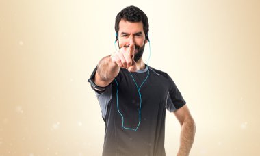 Öne doğru işaret Sportman