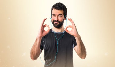 Ok işareti yapmak Sportman