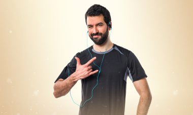 Sportman yapım boynuz jest