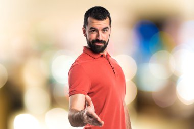 Yakışıklı adam bir anlaşma yapma