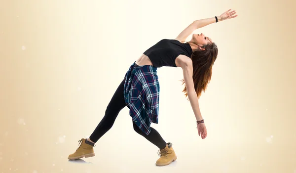 Vacker flicka urban dansare — Stockfoto